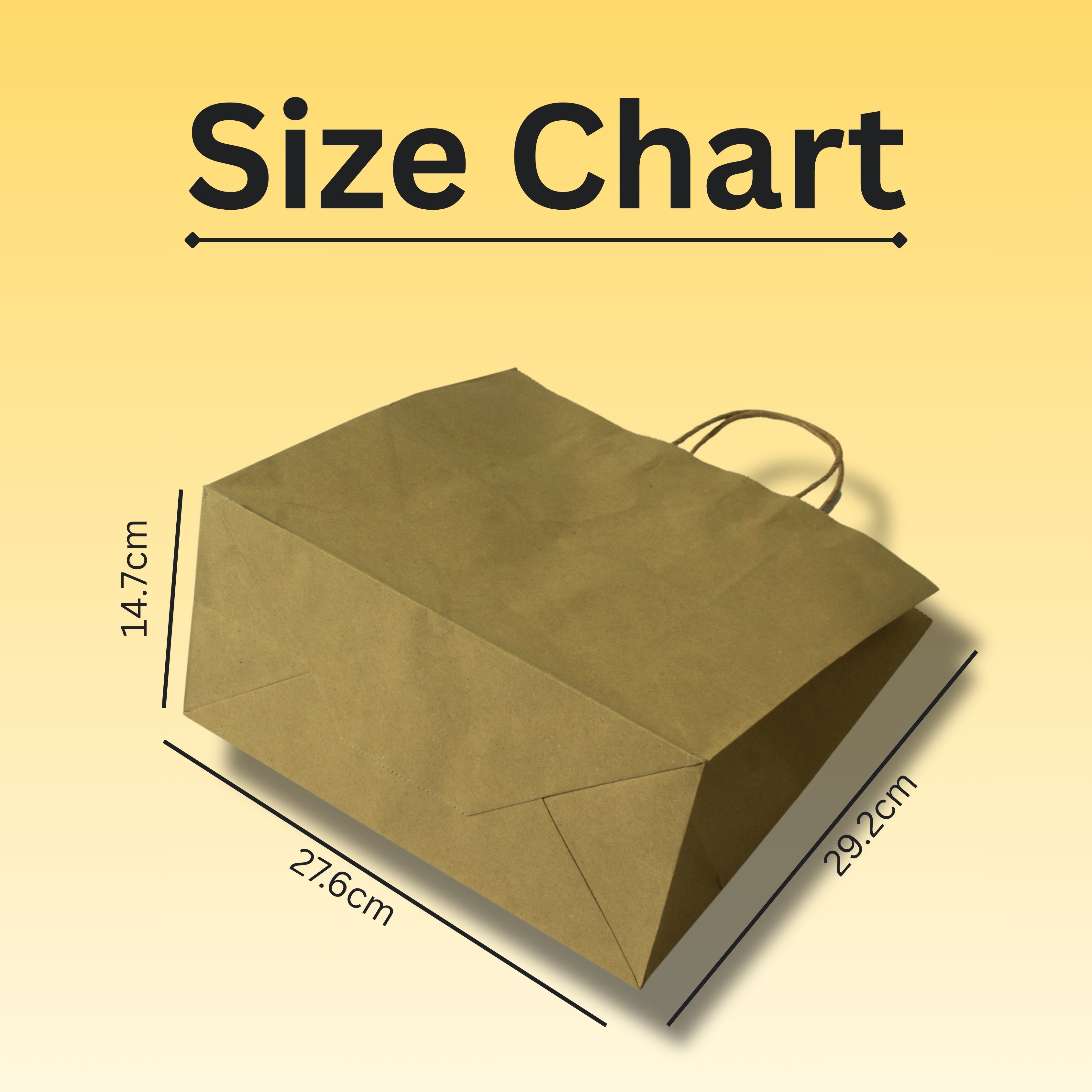 Brown Kraft Paper Bag with Twisted Rope Handle Heavy Duty Wholesale