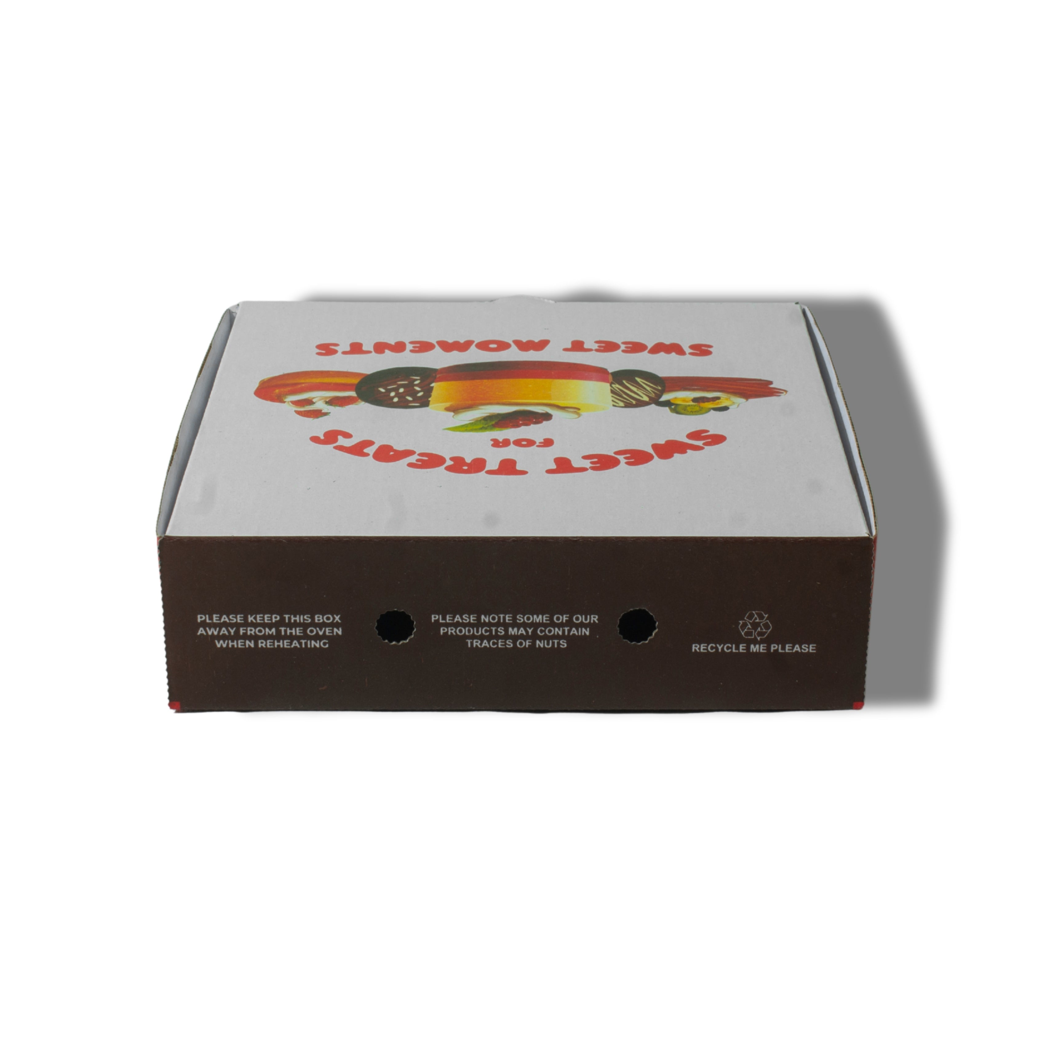 7” Printed Dessert Boxes Wholesale – Heavy Duty Takeaway Packaging UK