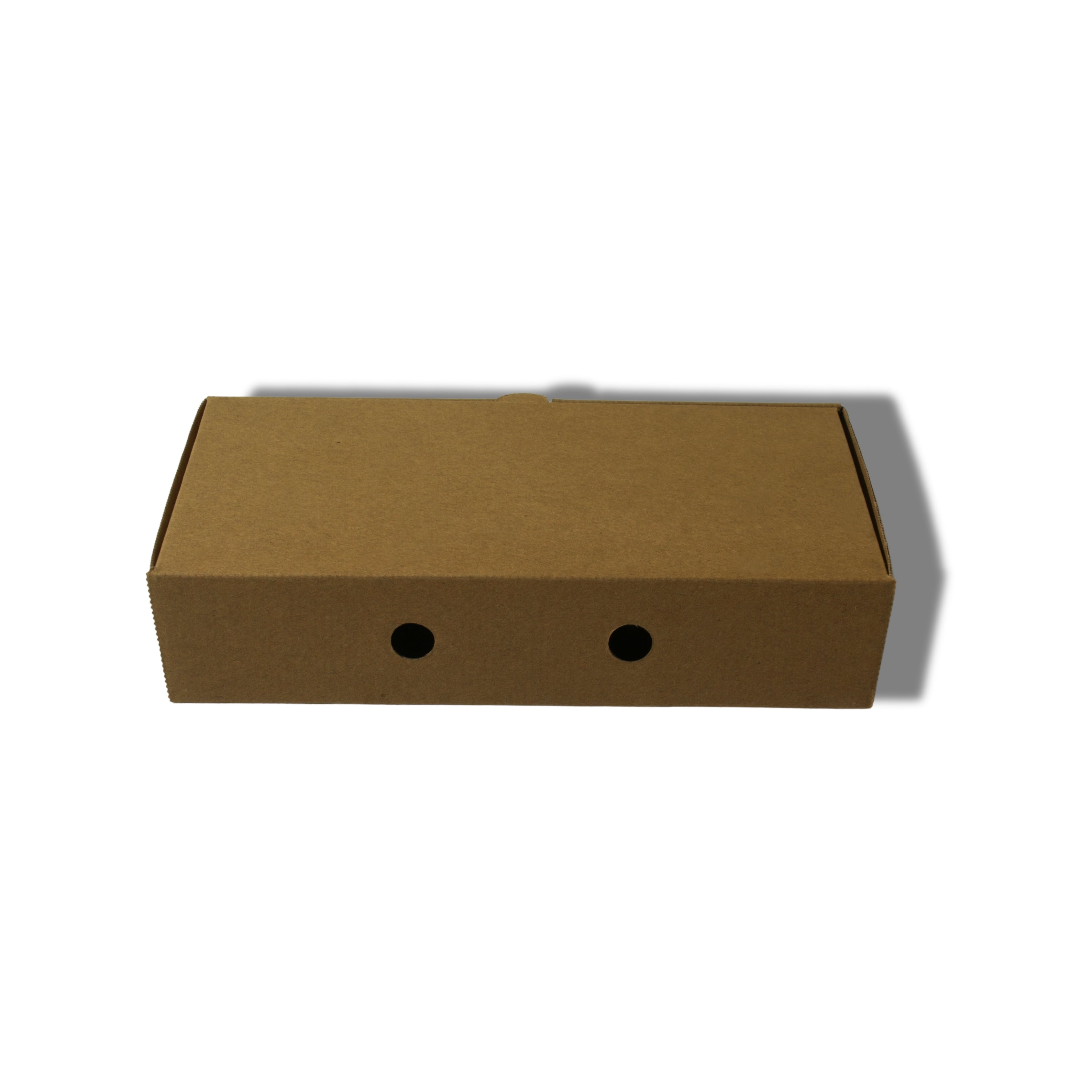 Brown Kebab Box – Plain Takeaway Packaging for Fast Food