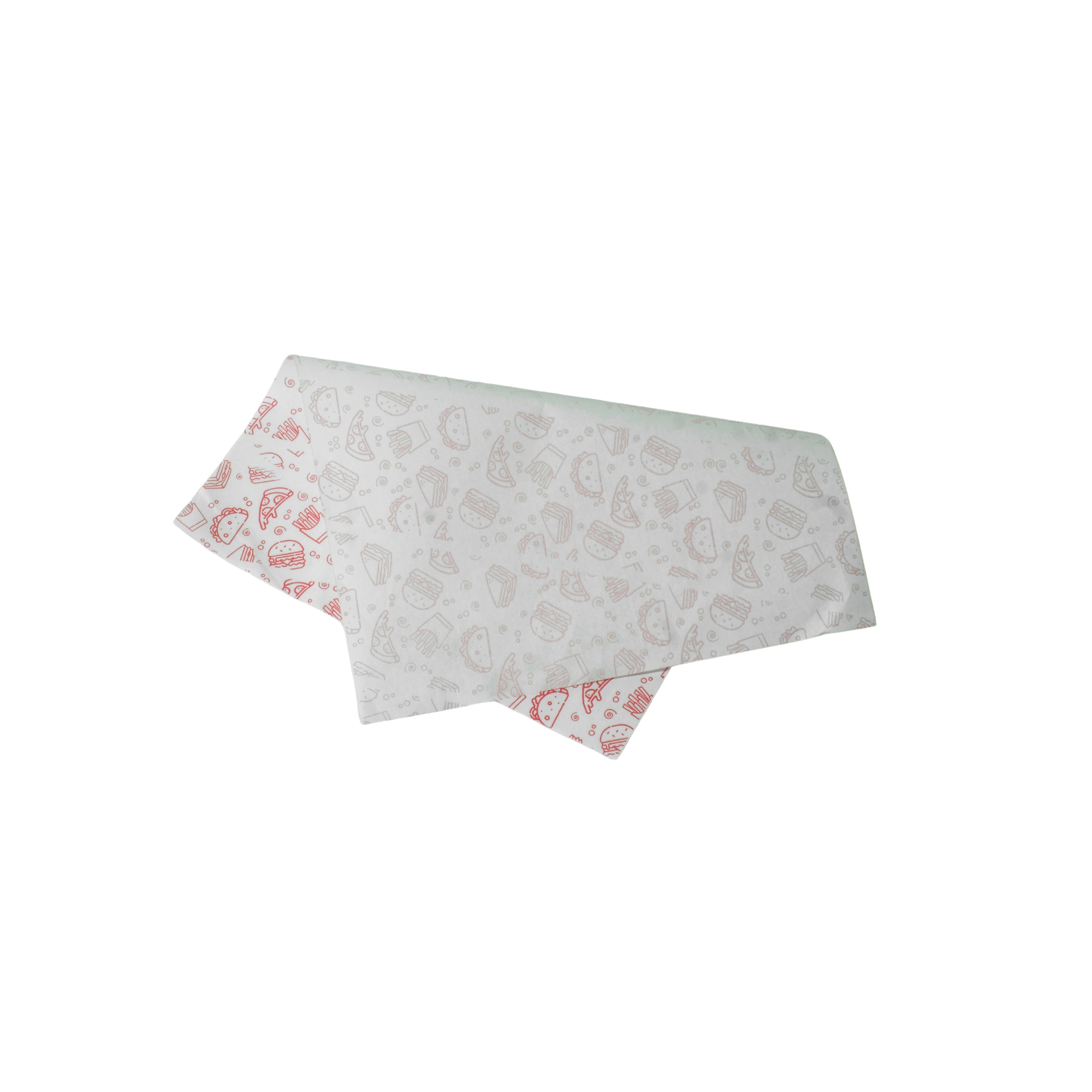 Printed Greaseproof Sheets – Burger & Food Wraps