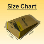 Printed Kraft Takeaway Paper Bag – Food Carrier
