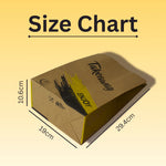 Printed Kraft Takeaway Paper Bag – Food Carrier