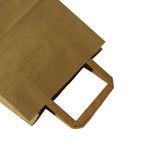 Brown SOS Large Flat Handle Paper Bag – Takeaway Carrier